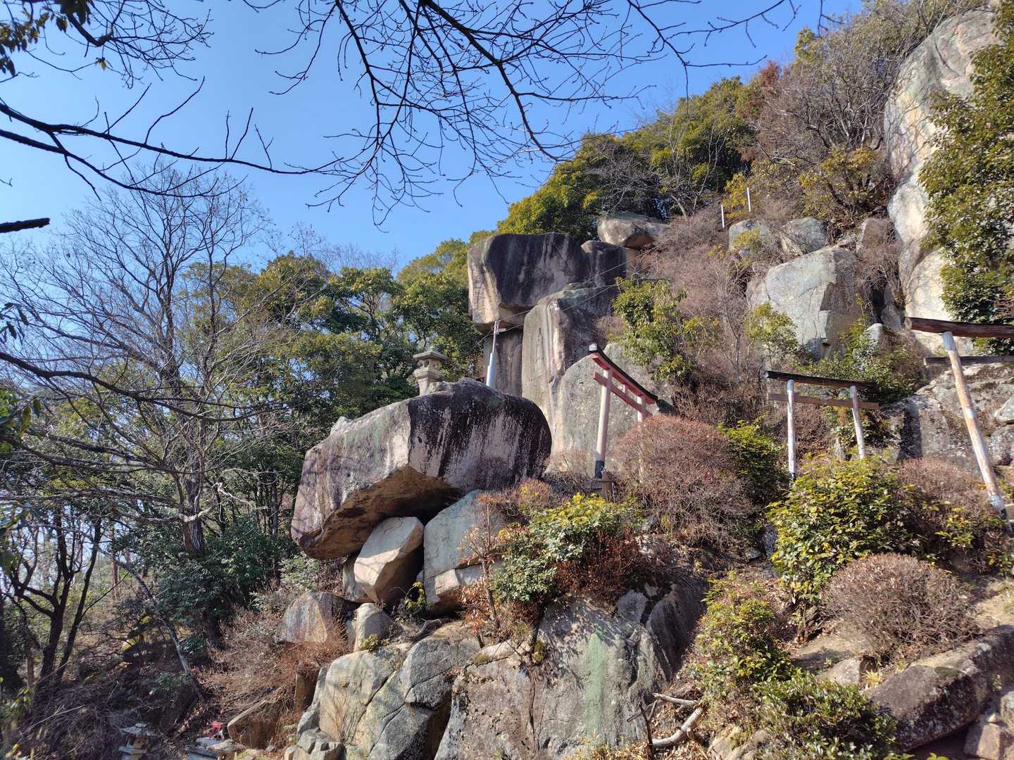 三上山-龍泉寺-龍王山-最上稲荷山妙教寺 縦走コースの写真