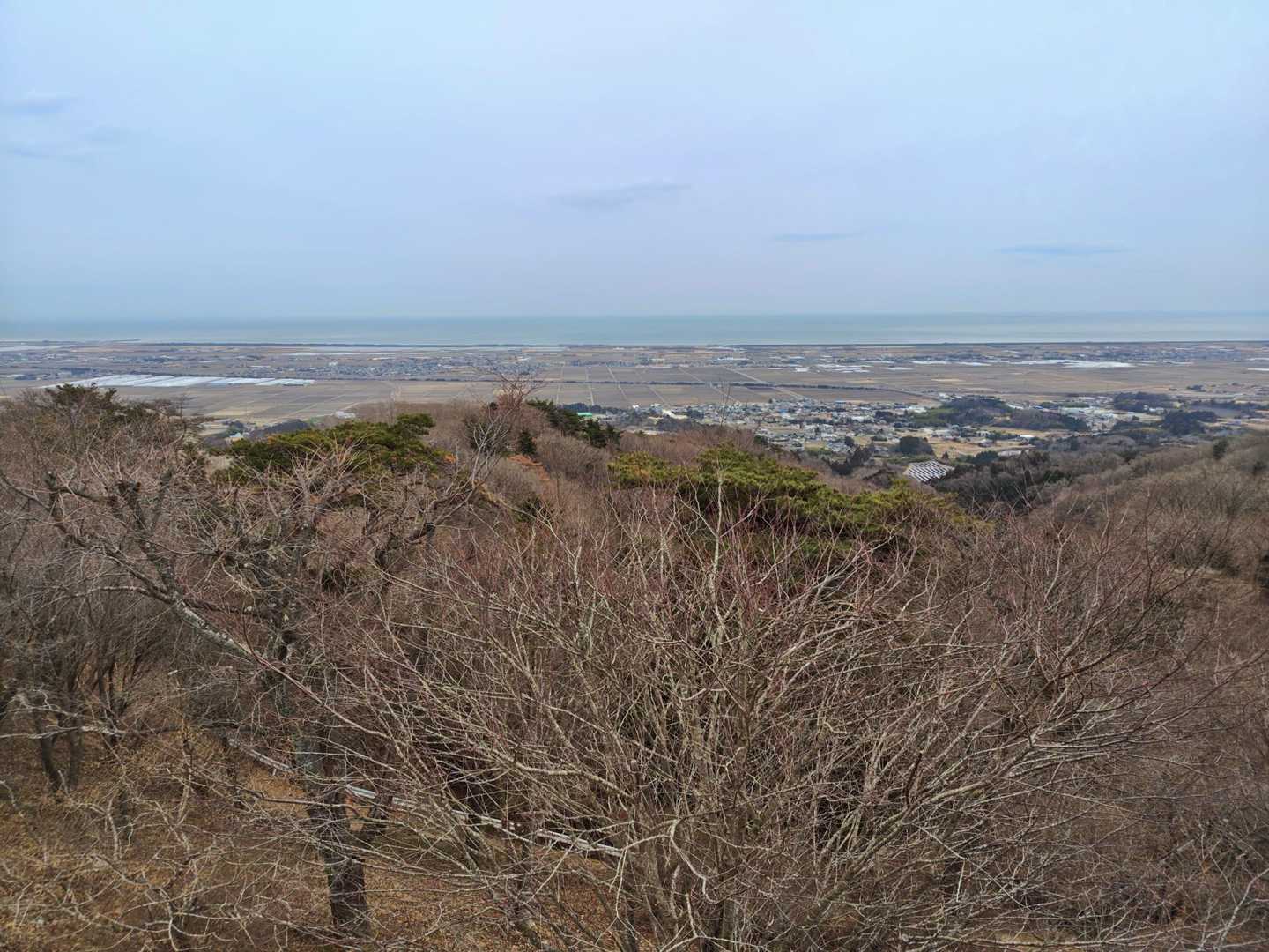 せっかくなので展望台に登りました！
こちら太平洋側の眺め