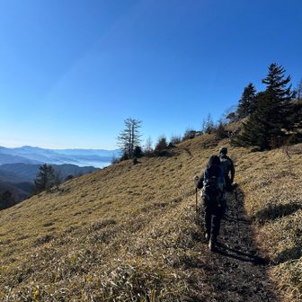 この道で降りるのは初めてです