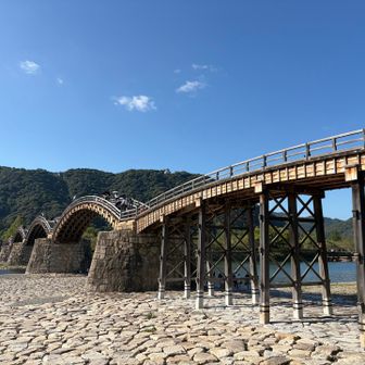 橋の裏側の造形が面白かった