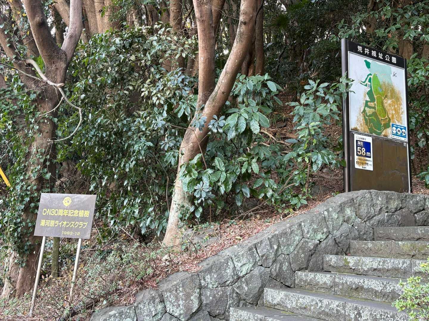 舗装路からの登山道というか遊歩道にin。
