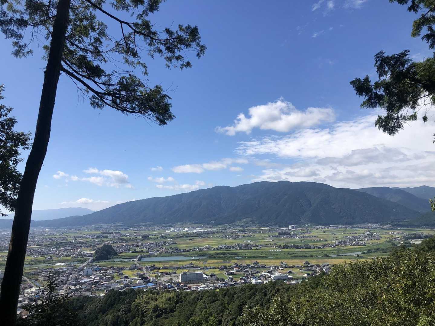 出丸跡からの眺望