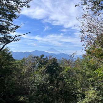 富士見平にて
富士山がよく見えた