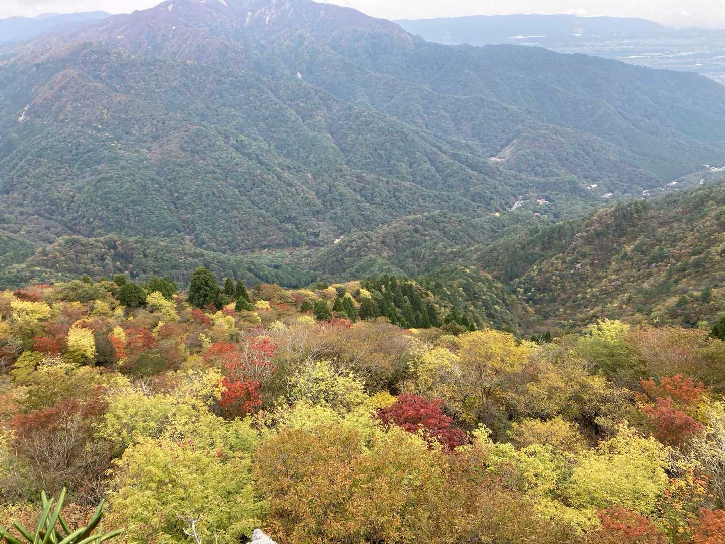 朝明登山口-国見岳-根の平峠 往復コースの写真