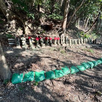 お地蔵さまがずらっと！