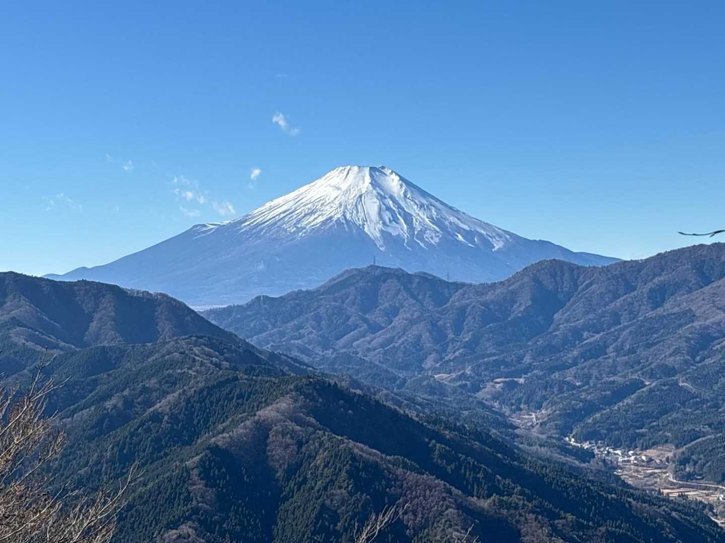 山頂に着くと富士山ドーン！感動です！