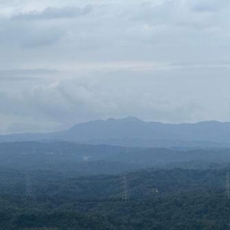 守門岳の雲が消えました❗️
