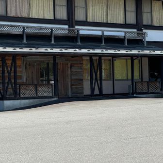 土井さんが寝てたところ