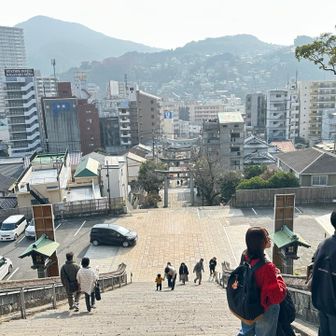 なんと立派な参道✨
光の道できそう