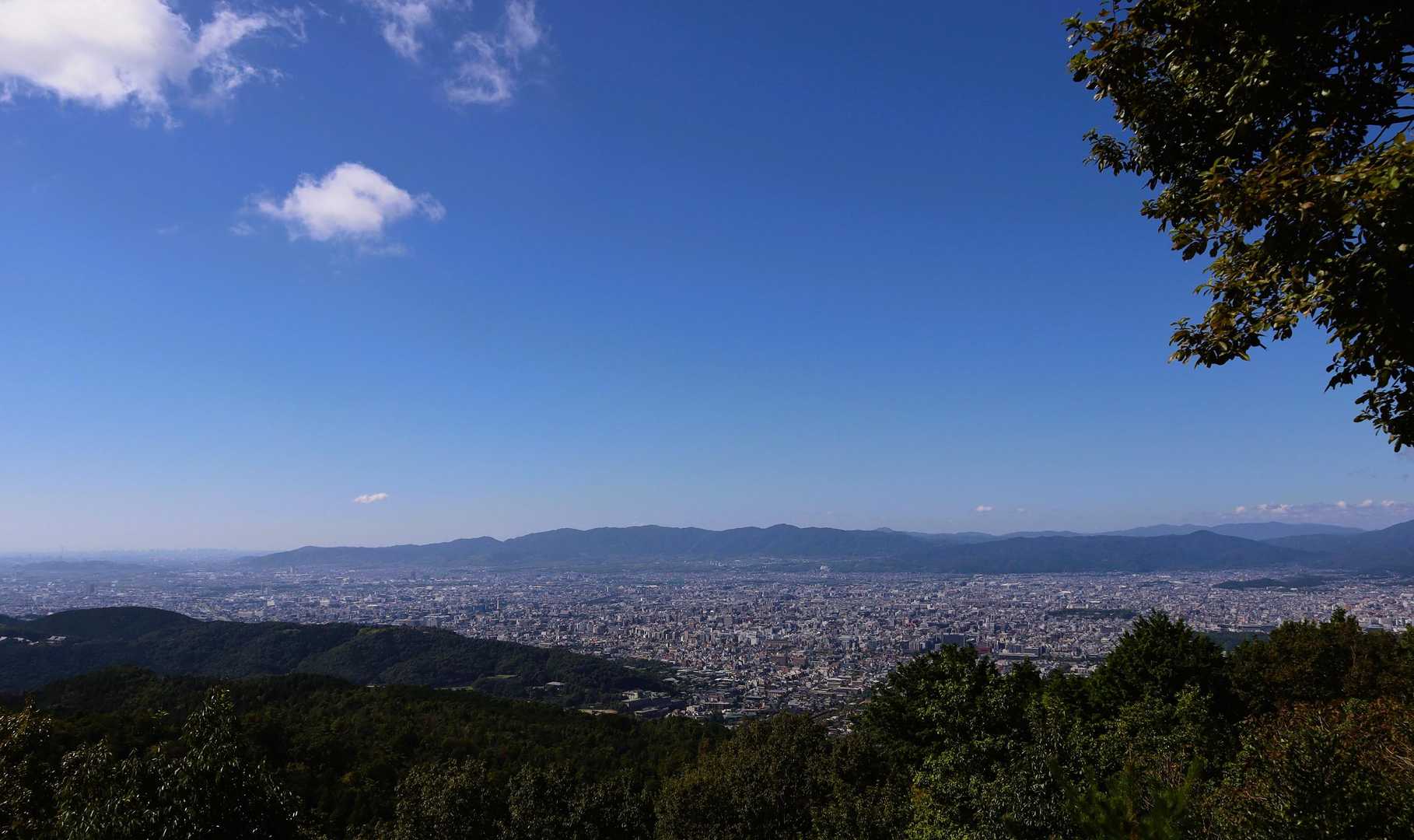 哲学の道-京都一周トレイル東山48番登山口-大文字山-如意 縦走コースの写真