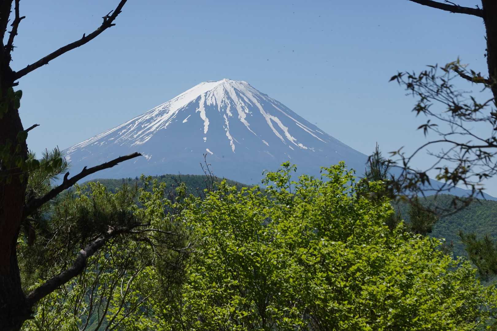 神座山　到着
絶景富士山