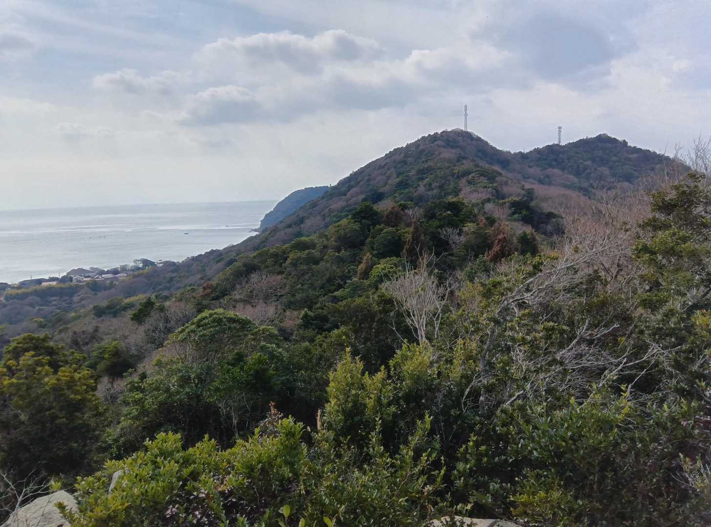 善城寺山-行者嶽 往復コースの写真