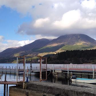 駒ヶ岳は雲の中