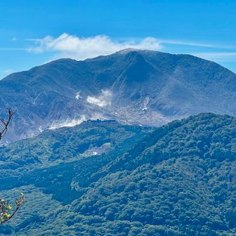 大涌谷もくっきり