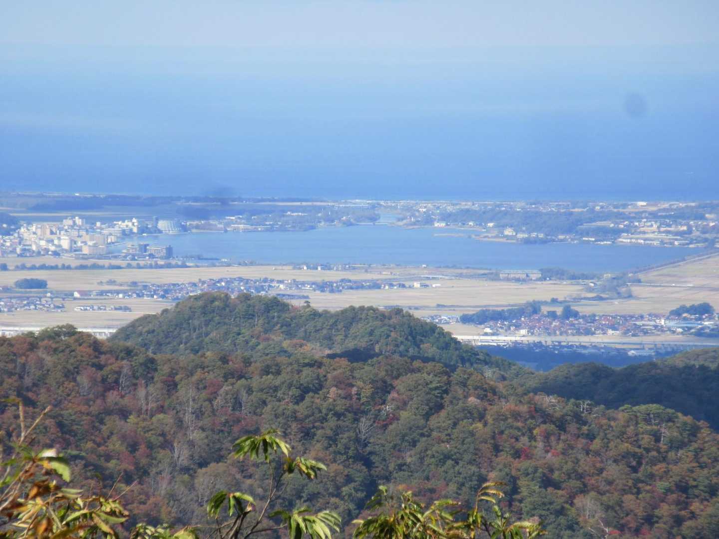 柴山潟が　見え〜る✨