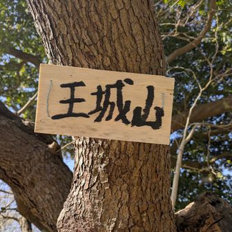 大城山
古墳の山を下山して住宅街を歩き