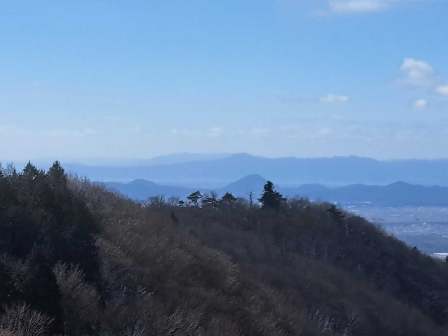 比叡山、三上山