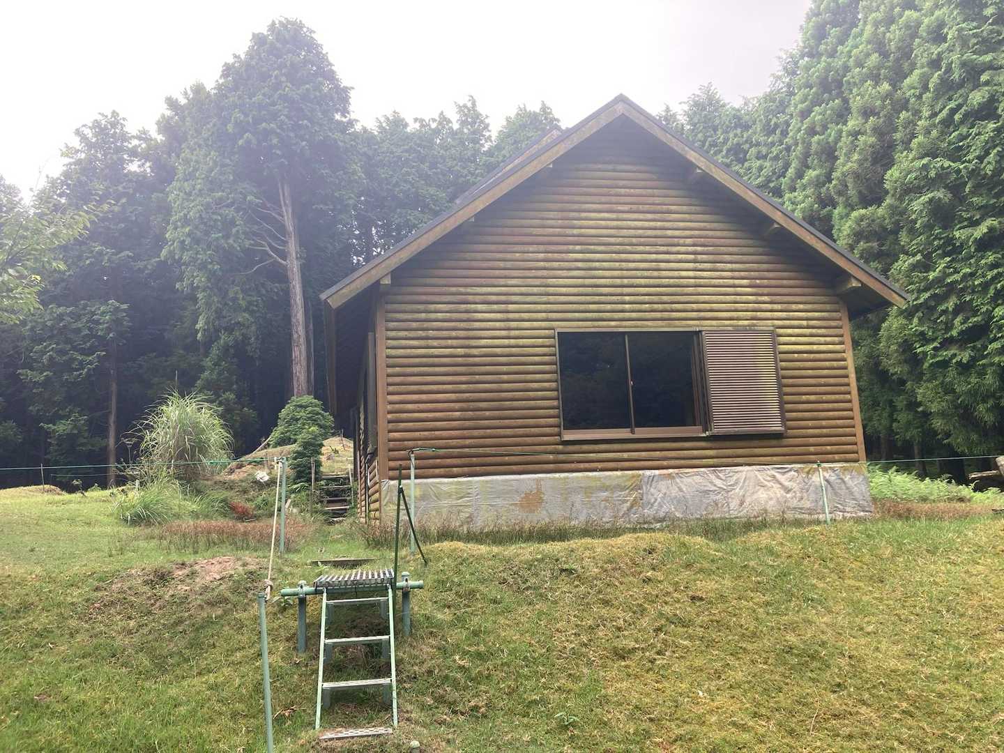 ステキ山小屋横の水場で汚顔洗って😃
実にさっぱり🤗