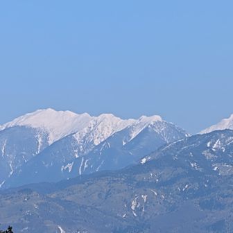 たぶん中央アルプス