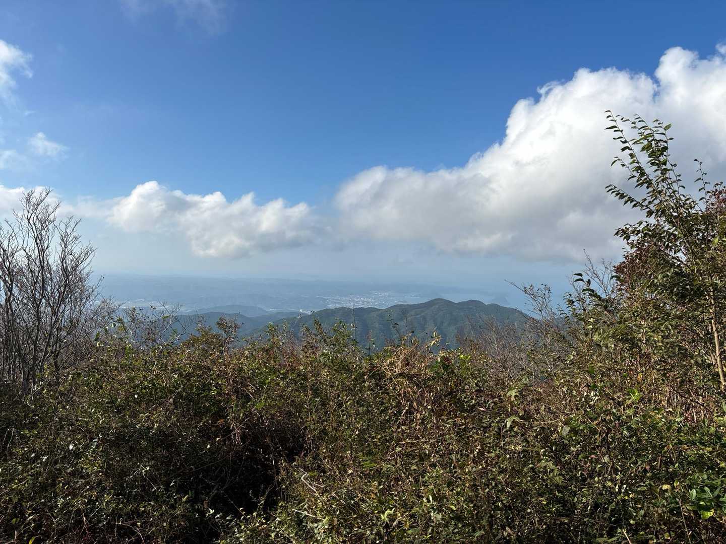 圧巻の人生の並木道から3つの自然湧水池を持つ作礼山への写真