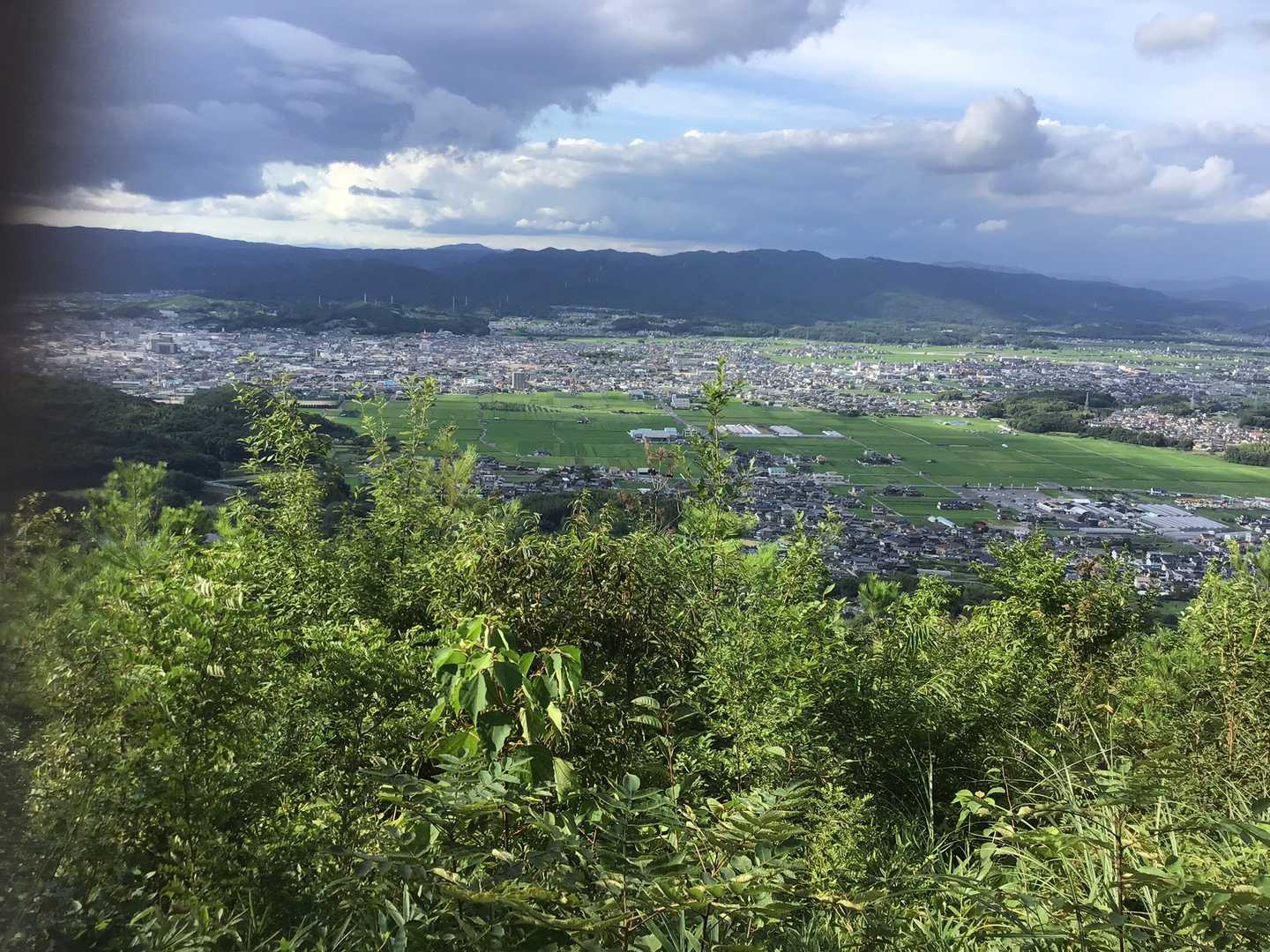 福山登山道ふれあい広場口-幸山-福山 往復コースの写真