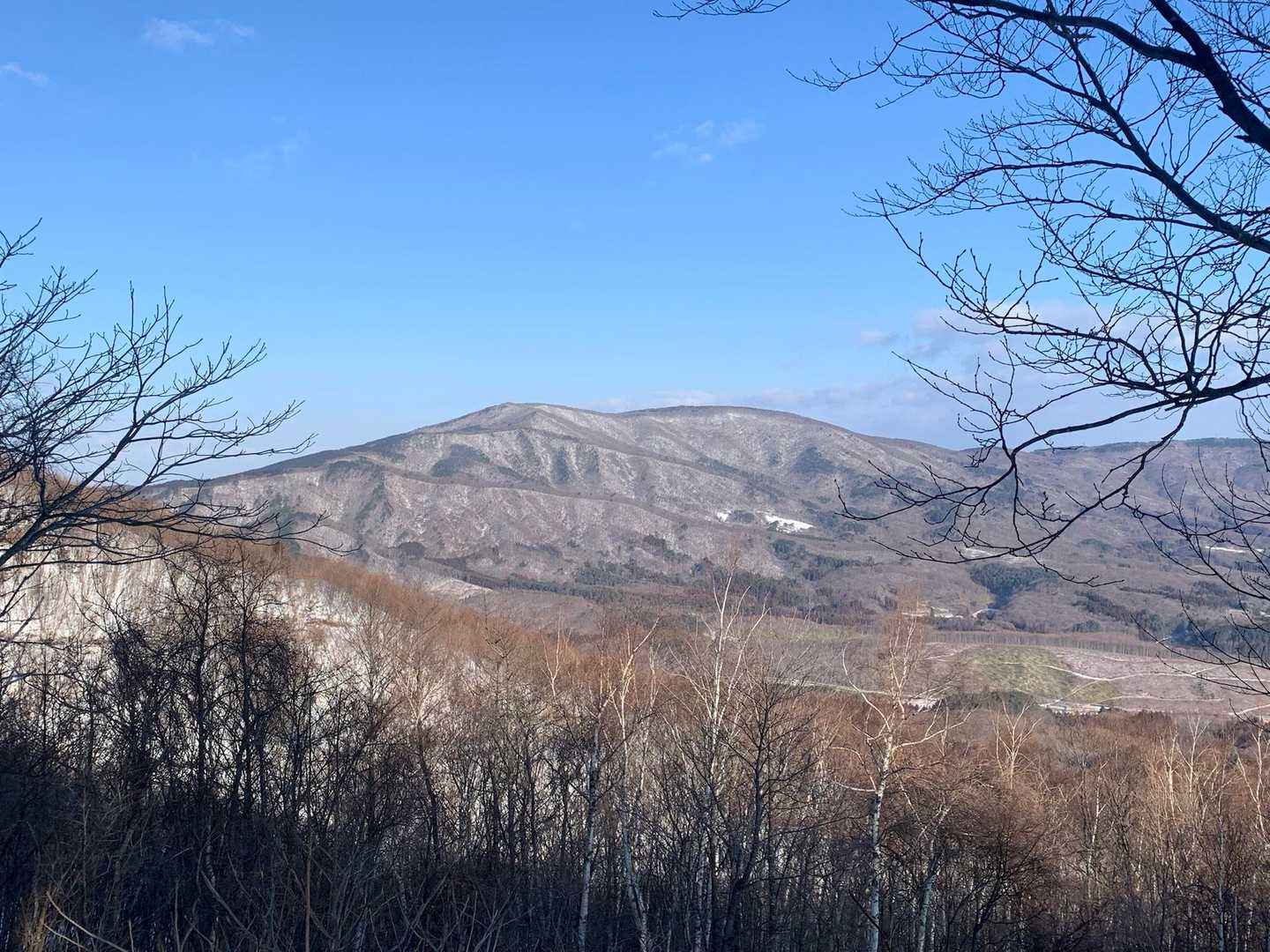 この前、周回した滝沢ルートを眺める