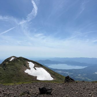 少し雲がでてきた