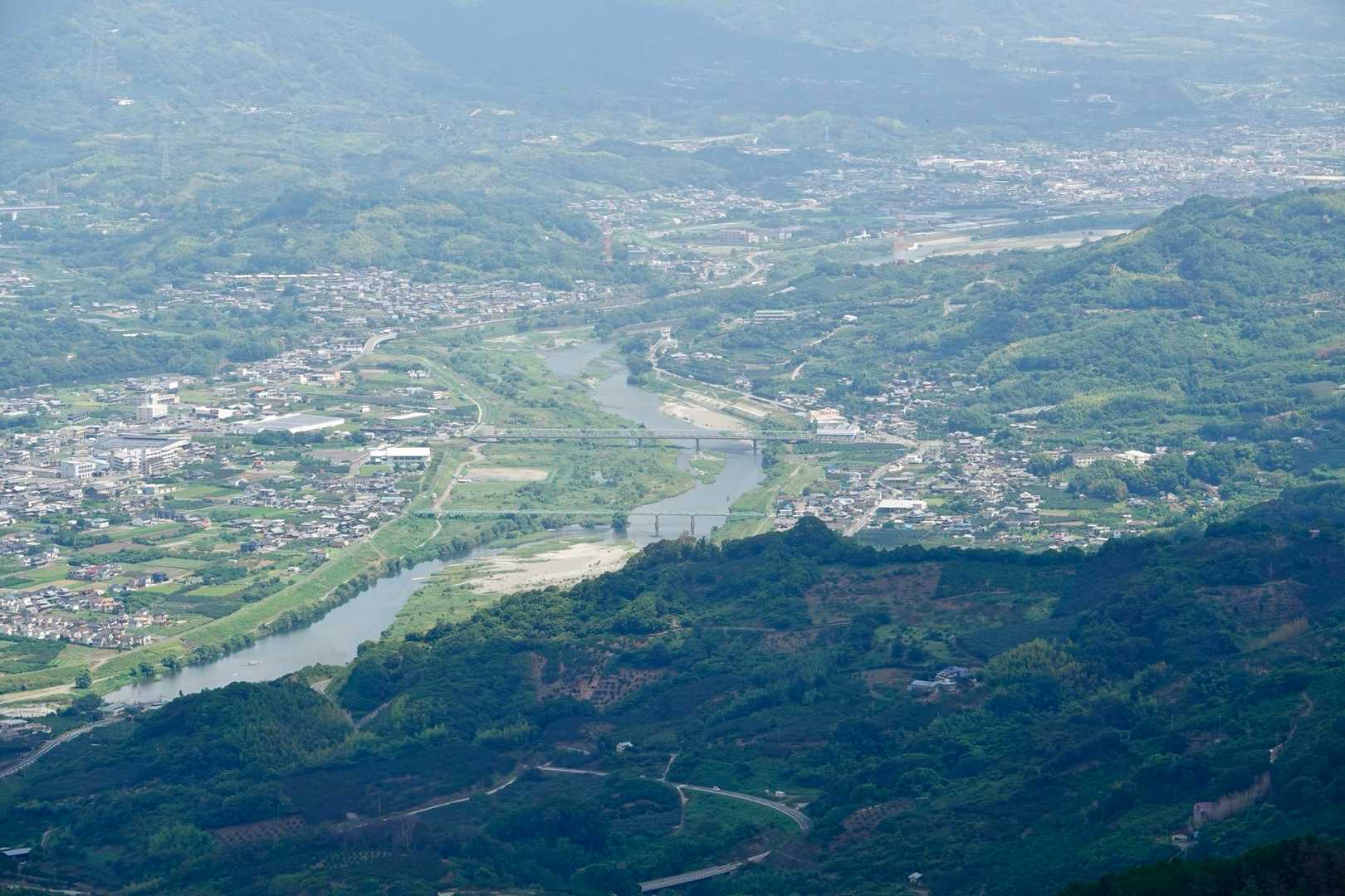 龍門山 往復コースの写真