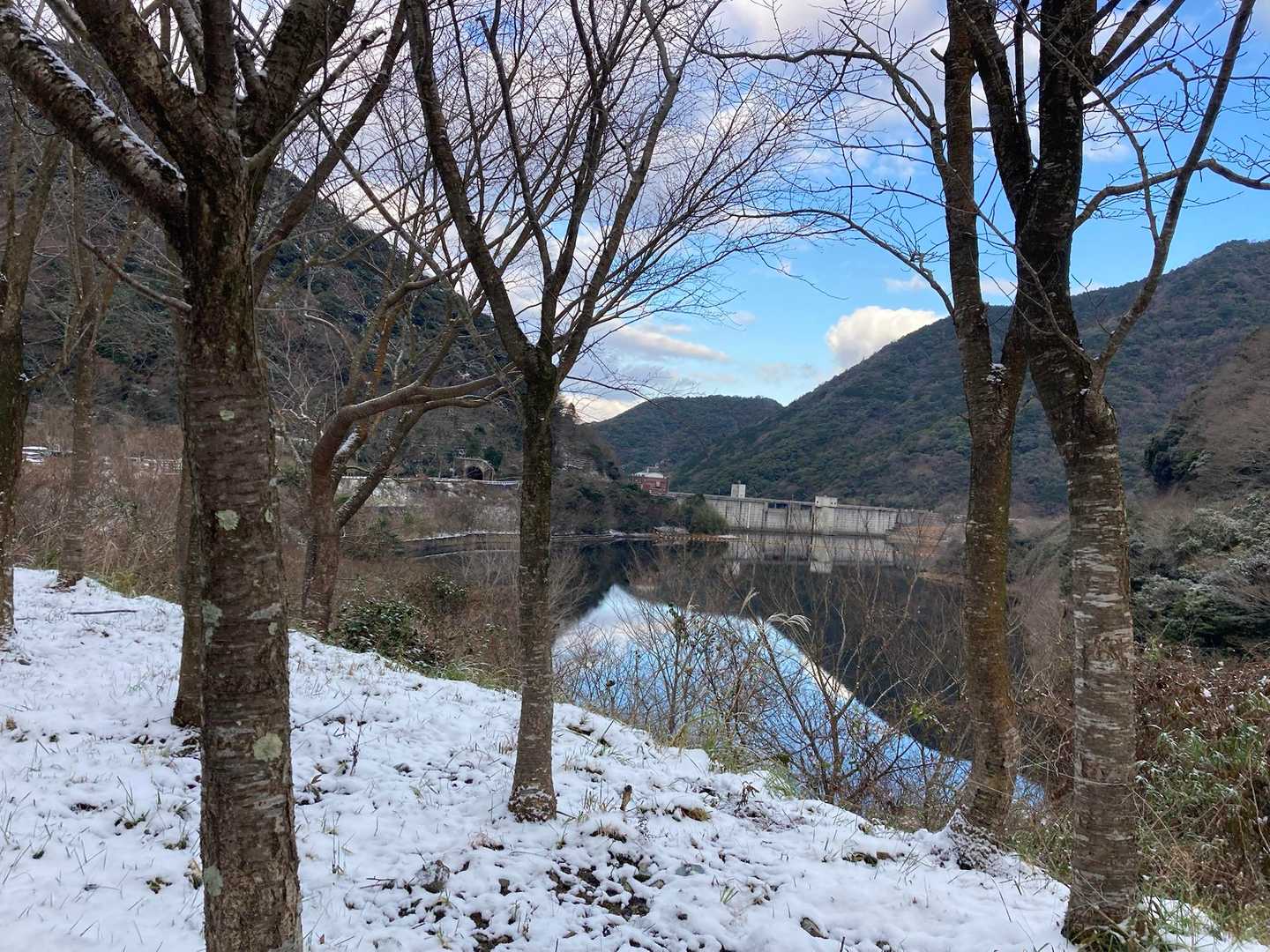 青空が見えたのはこの時だけでした