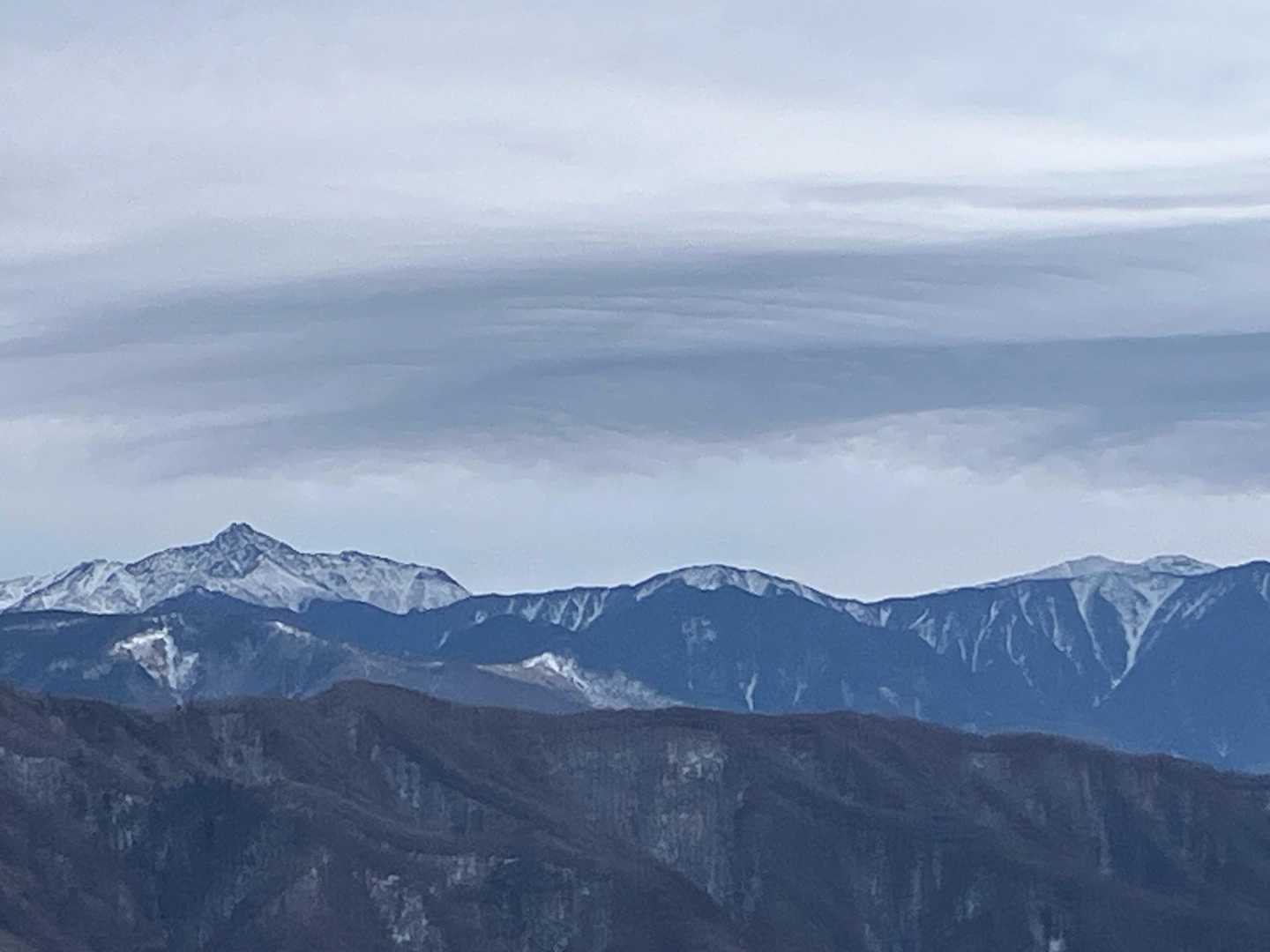 塩見岳❣️方面