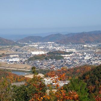 高尾山頂上から北方向の眺望です✨️(^^)