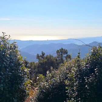 朝は脚光で見えなかった太平洋を一望できる大絶景。
