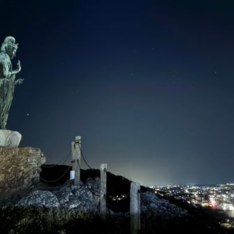 オリオン座が懿い感じに映ってくれました。