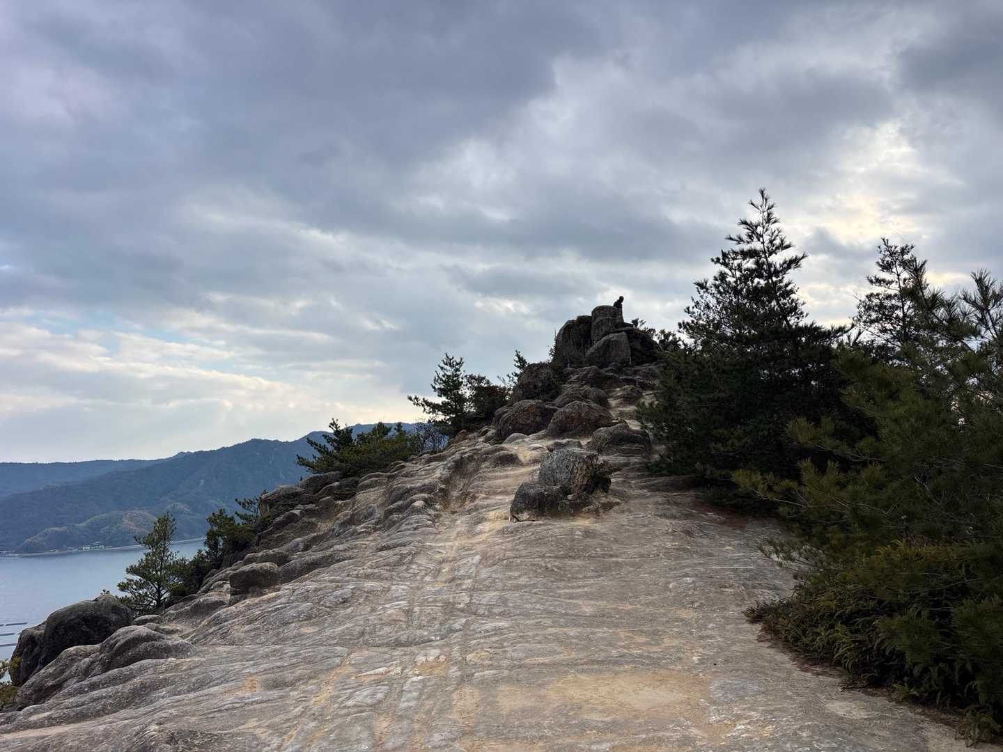 陀峯山 往復コースの写真