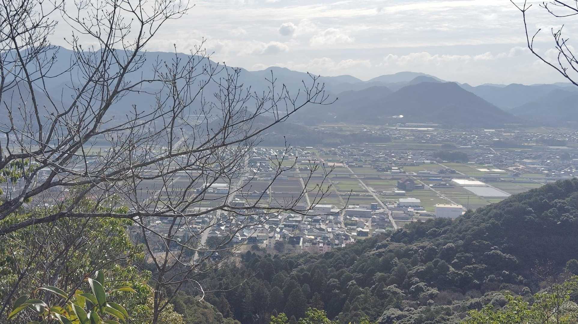 西林寺仁王門-西林寺山-西林寺山登山口 周回コースの写真