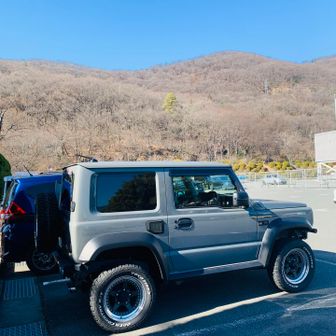 駐車場🅿️から湯村山