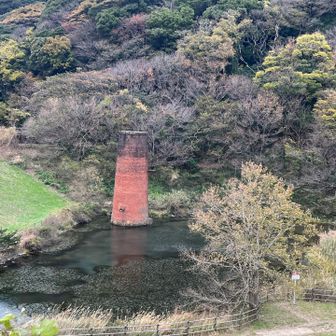 小森江貯水池駐車場🅿️に着きました