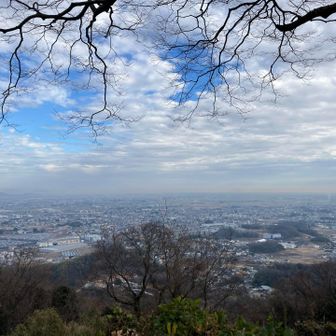 山頂展望箇所からの眺め