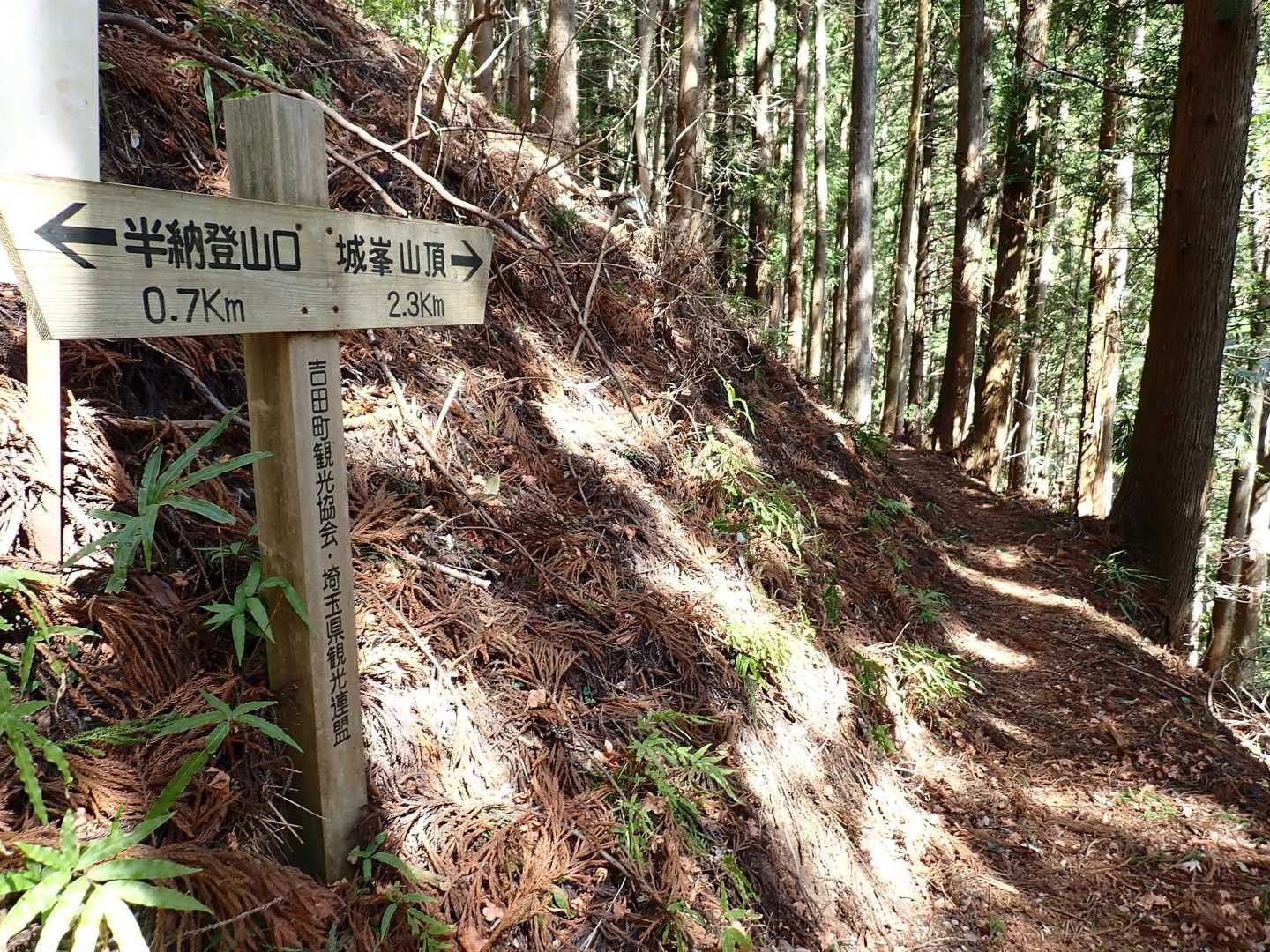 城峯山-城峯山登山口 周回コースの写真