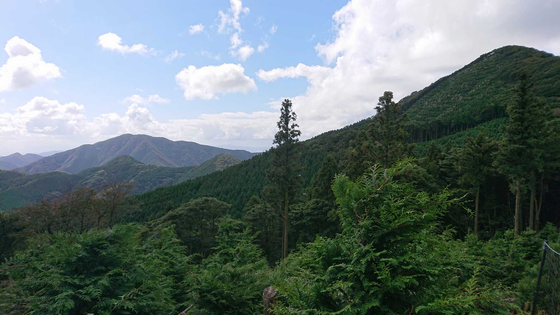 鬼ヶ城と竜王山🏔️🏔️