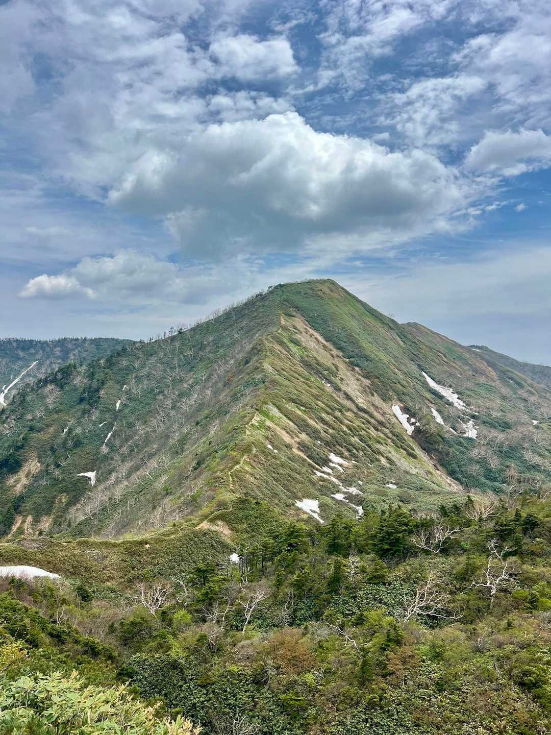 山頂の上に☁️