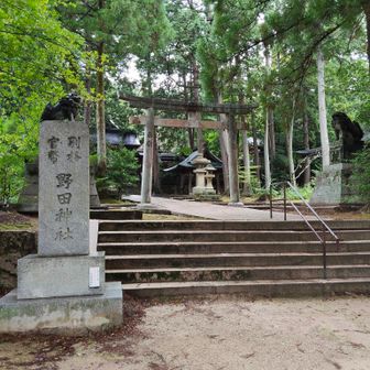 野田神社⛩️    🙏