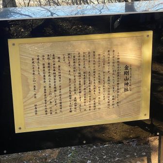 金剛山神社だそうです