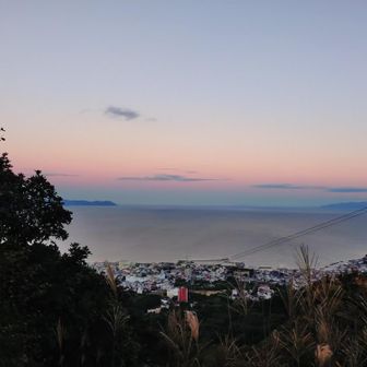 日没時間は過ぎています