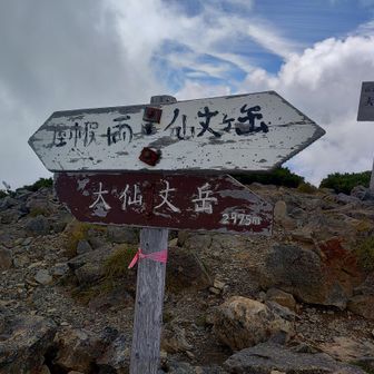 大仙丈岳まで足を延ばしました