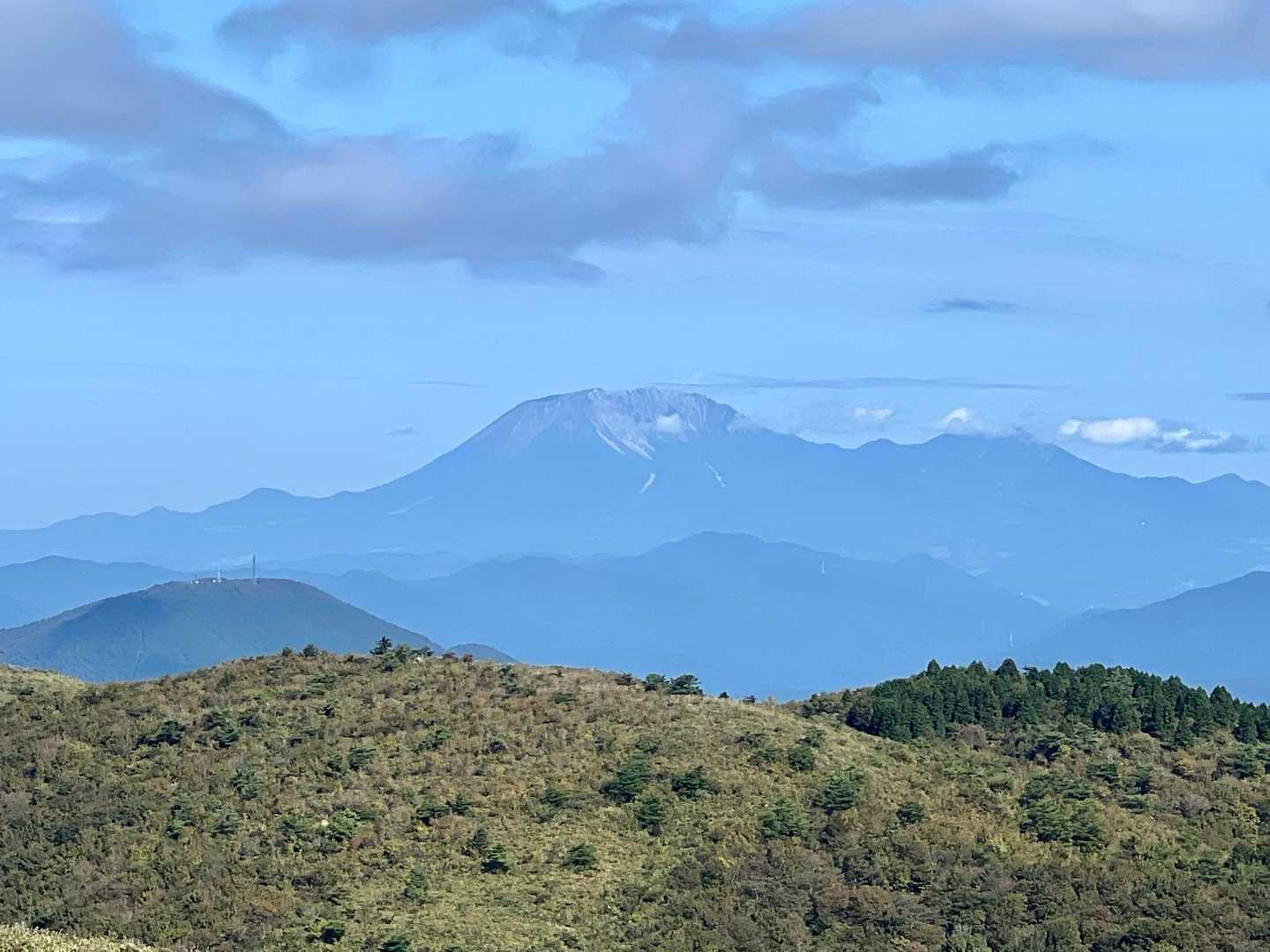 月見が丘登山口-岩樋山-道後山 往復コースの写真