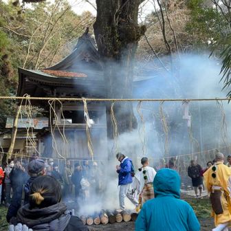 下山し再度本山寺へ
火渡り神事が始まりました🔥
熱そうに見えて意外と暑くない