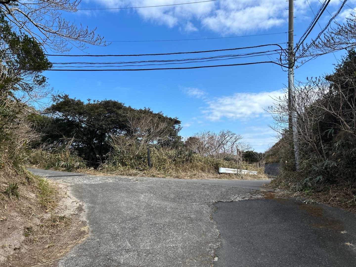 こちらの分岐を左に行くと宮塚山南峰。