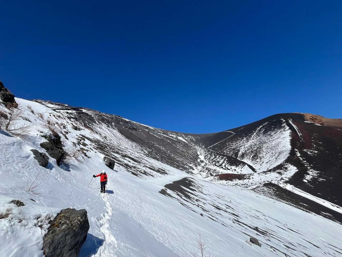 宝永山 往復コースの写真