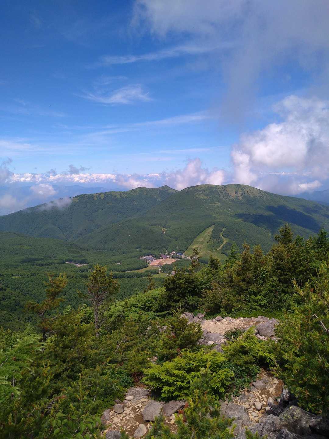 篭ノ登山-西篭ノ登山 往復コースの写真